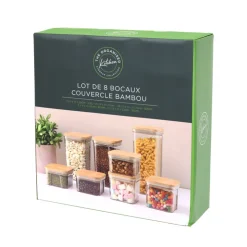 New THE ORGANIZED KITCHEN 8 boites de conservation