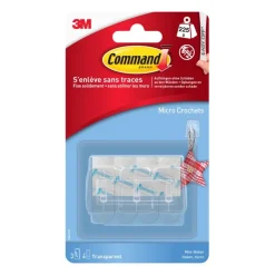 Hot COMMAND 3 crochets mini + languettes