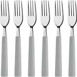 SIMPLY 4 fourchettes manche plastique