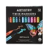 Discount ARTISTRY 12 marqueurs doubles metalliques