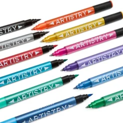 Discount ARTISTRY 12 marqueurs doubles metalliques