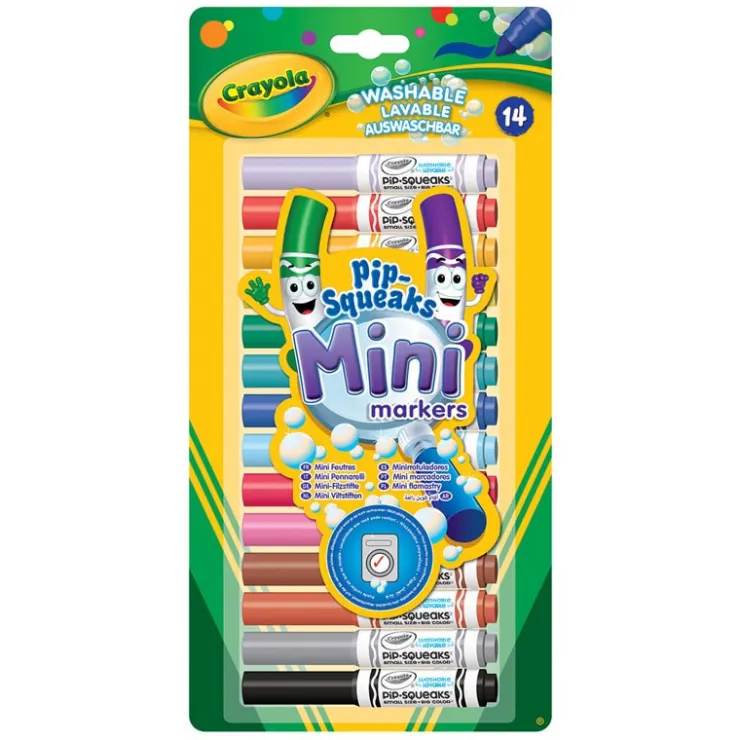 Outlet CRAYOLA 14 minis feutres a colorier