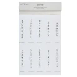 Discount KITCHEN COLLECTION 10 stickers huile et vinaigre