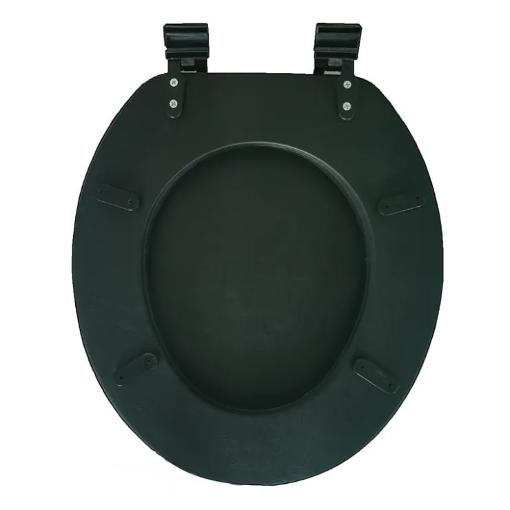 Sale SIMPLY Abattant wc mousse noir 36x39cm