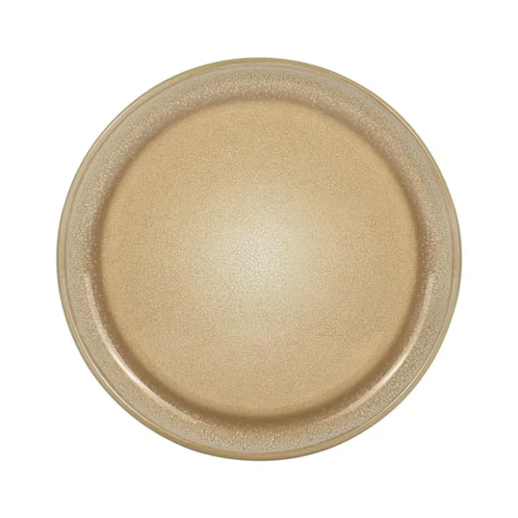 KITCHEN COLLECTION Assiette a dessert beige avec n