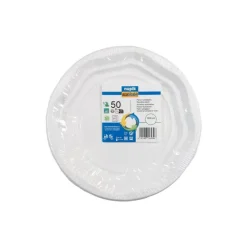 New Assiette 20,5cm x50 plastique re