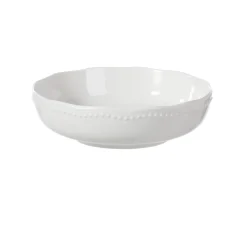 Outlet KITCHEN COLLECTION Assiette creuse blanche 20.5cm