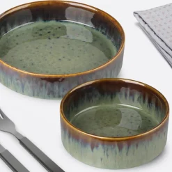 KITCHEN COLLECTION Assiette creuse 20x4,8cm vert