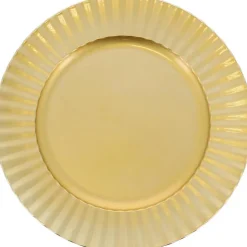 Clearance RAINBOW CHRISTMAS Assiette de presentation doree