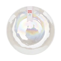 Outlet RAINBOW CHRISTMAS Assiette dessert en verre irrise
