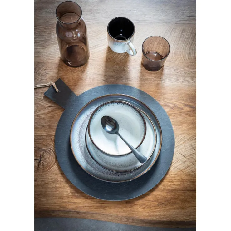 KITCHEN COLLECTION Assiette dessert stoneware d20cm