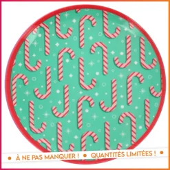 Hot Assiette melamine 25cm - 6 ass