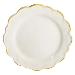 New SIMPLY Assiette plate cotellee
