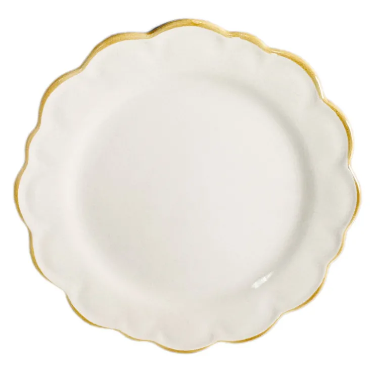 New SIMPLY Assiette plate cotellee