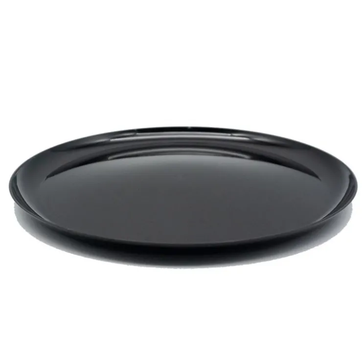 New CELEBRATE Assiette plate d27cm x6 noir