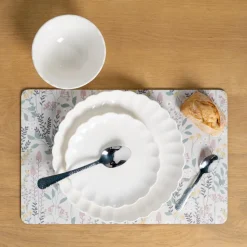 New KITCHEN COLLECTION Assiette plate fleur d26.5cm