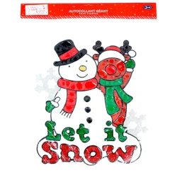 Discount Autocollant de noel geant pour f