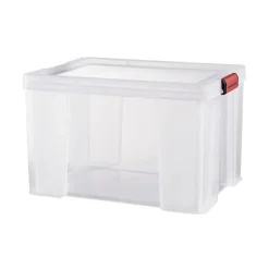 Hot Bac 45l clip'n store transparent