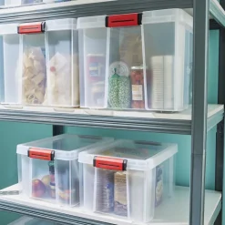 Hot Bac 45l clip'n store transparent