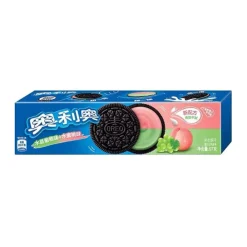 New OREO Biscuits duo peche-raisin 97g