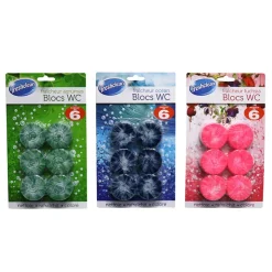 Hot FRESHCLEAN Blocs wc chasse d'eau x6