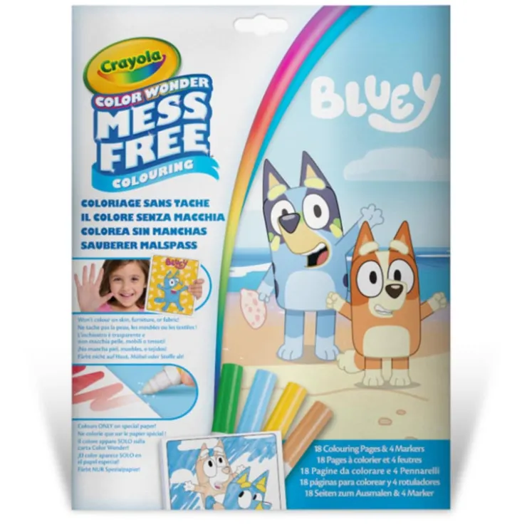 New CRAYOLA Bluey - kit de coloriage