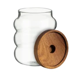 KITCHEN COLLECTION Bocal bubble en verre 540ml