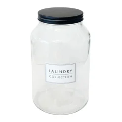 LAUNDRY COLLECTION Bocal couvercle metal 4l