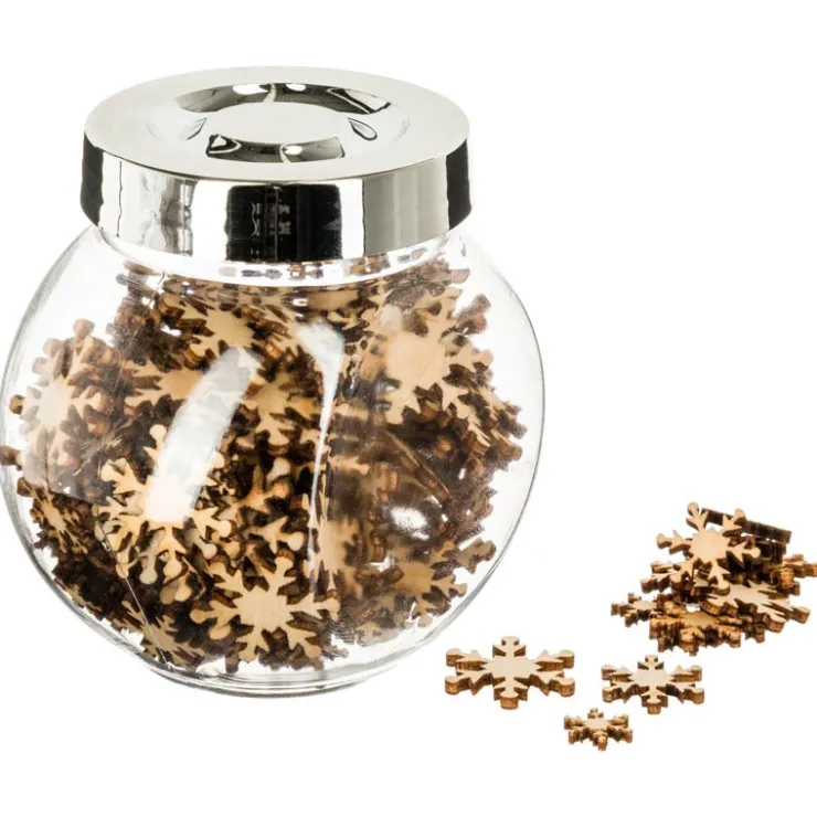 Sale Bocal deco etoile bois