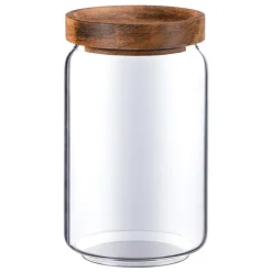 Best KITCHEN COLLECTION Bocal rond verre bouchon 800ml