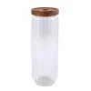 Sale KITCHEN COLLECTION Bocal verre en acacia 1l