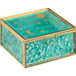 Clearance Boite a bijou couvercle en verre