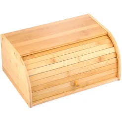 Discount THE ORGANIZED KITCHEN Boite a pain en bambou