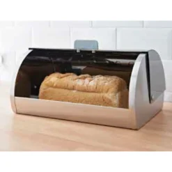 THE ORGANIZED KITCHEN Boite a pain inox