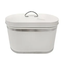 New THE ORGANIZED KITCHEN Boite a pain inox vintage