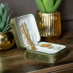 Discount TROPICAL PARADISE Boite bijoux velours