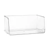 Sale HOME ESSENTIALS Boite empilable transparente l