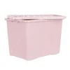 Boite 80l avec couvercle rose