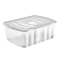 Sale Boite plastique a roulette 96l
