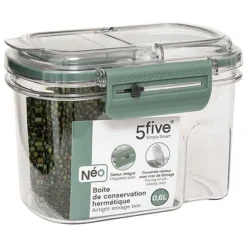 Clearance FIVE Boite rect double 0,6l neo