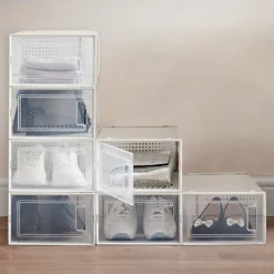 Best HOME ESSENTIALS Boites a chaussures x4