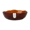 Sale KITCHEN COLLECTION Bol avec motif floral orange fum
