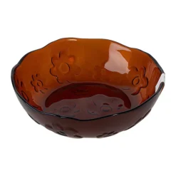 Sale KITCHEN COLLECTION Bol avec motif floral orange fum