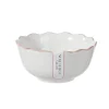 Online KITCHEN COLLECTION Bol blanc fleur rose