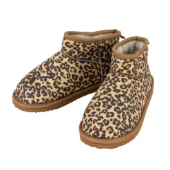 Clearance Bottines leopard femme