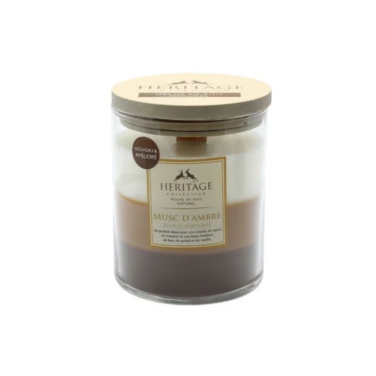 New Bougie heritage s vanille ambre