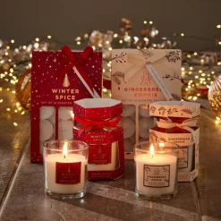 Sale WOOD & BERRIES Bougie papillotte epices d'hiver