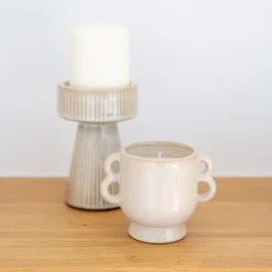 Online NATURAL HOME Bougie pot ceramique