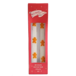 Discount LA FABRIQUE DE PAIN D'EPICE Bougies baton pain epices x2