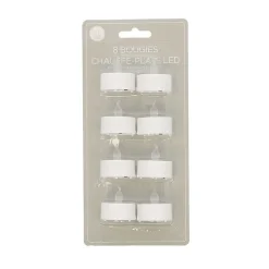 Online SIMPLY Bougies chauffe plats led x8